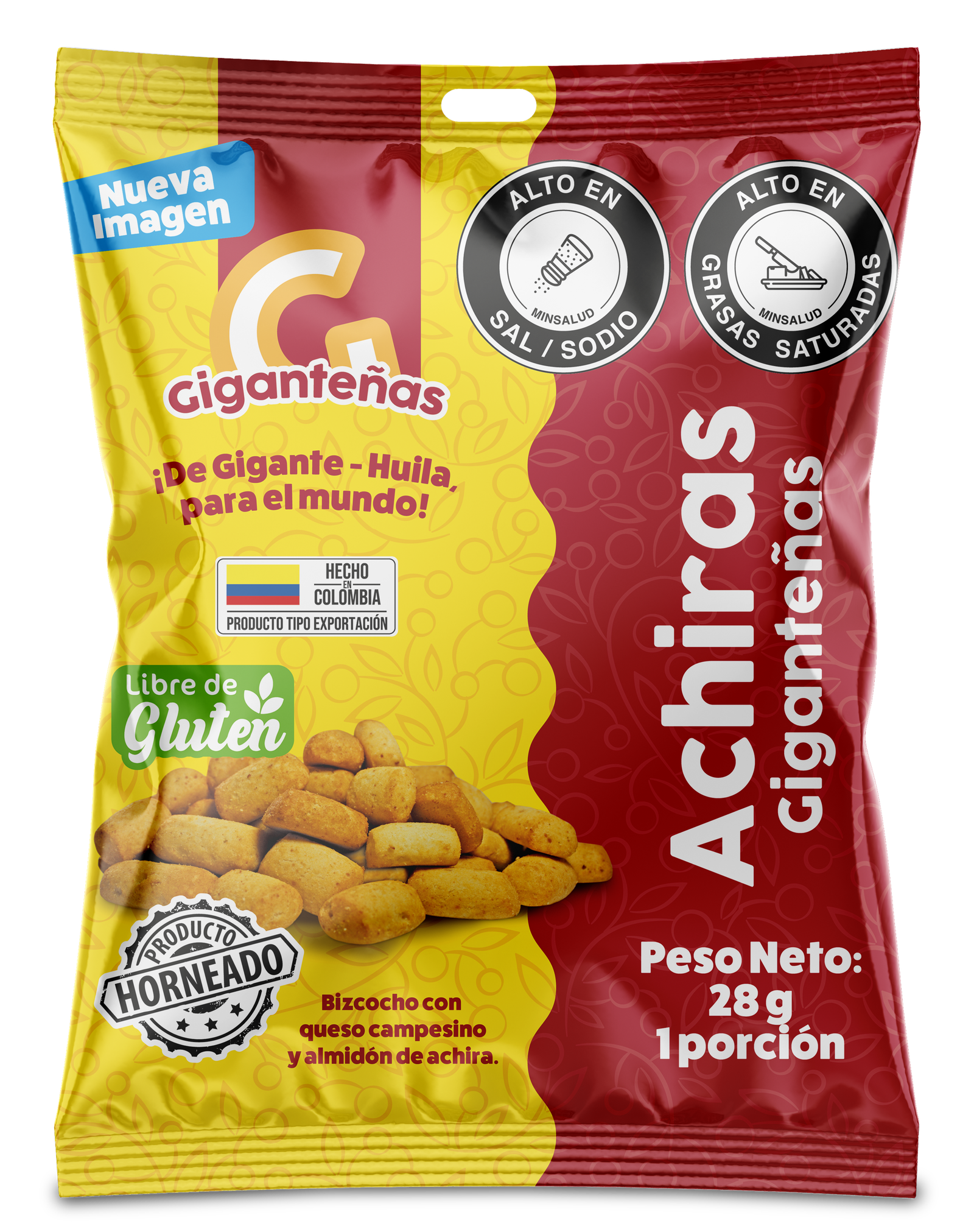 ACHIRAS GIGANTEÑAS 28g