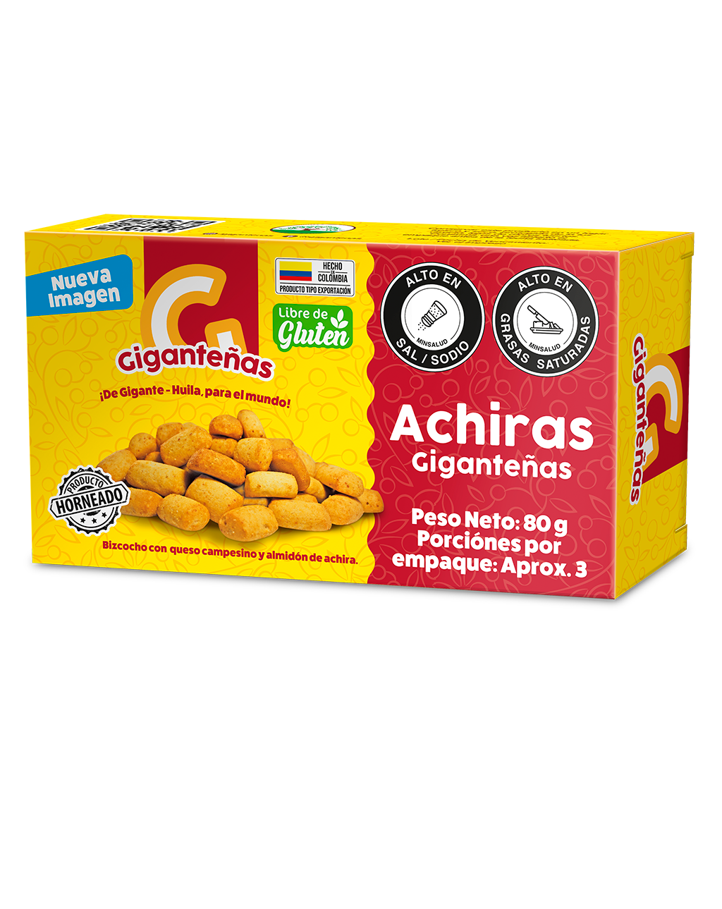 ACHIRAS GIGANTEÑAS CAJA